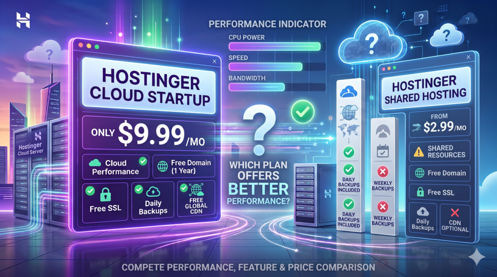 Cloud Startup vs shared hosting
