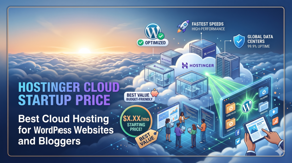Cloud Startup for bloggers