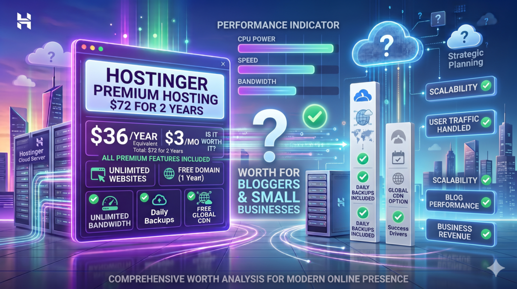 Hostinger Premium hosting