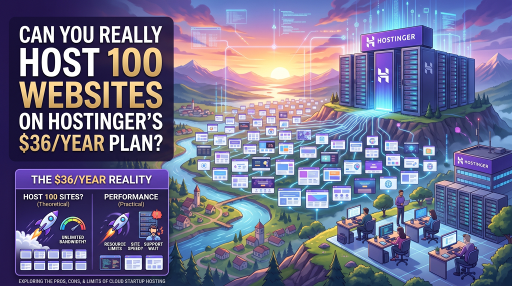 Host 100 Websites on Hostinger