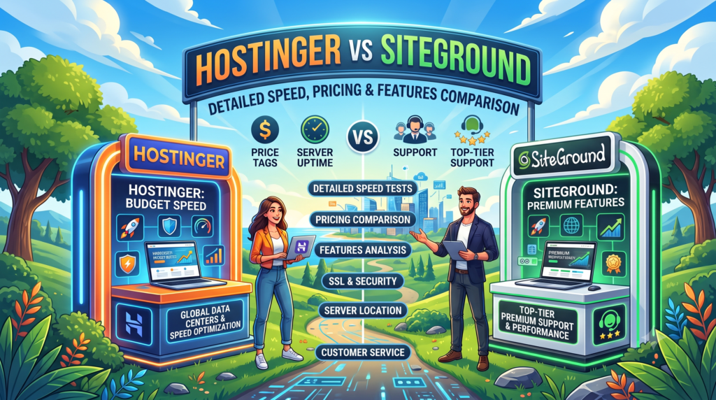 Hostinger vs SiteGround