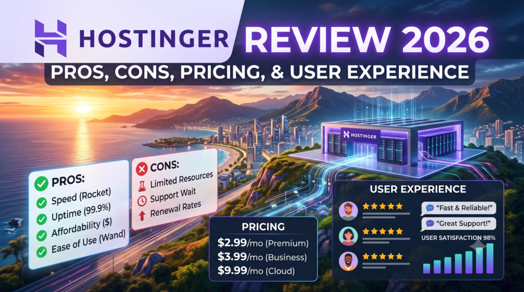 Hostinger review 2026