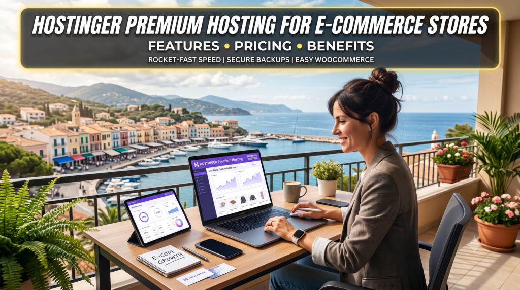 Hostinger Premium ecommerce hosting