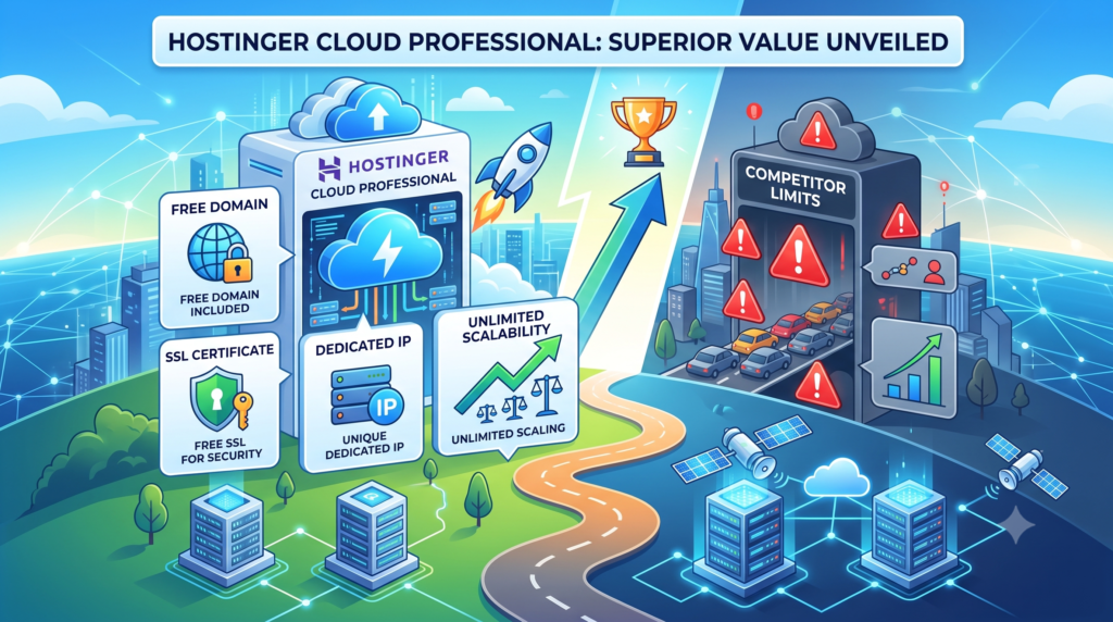 Hostinger Cloud Professional features