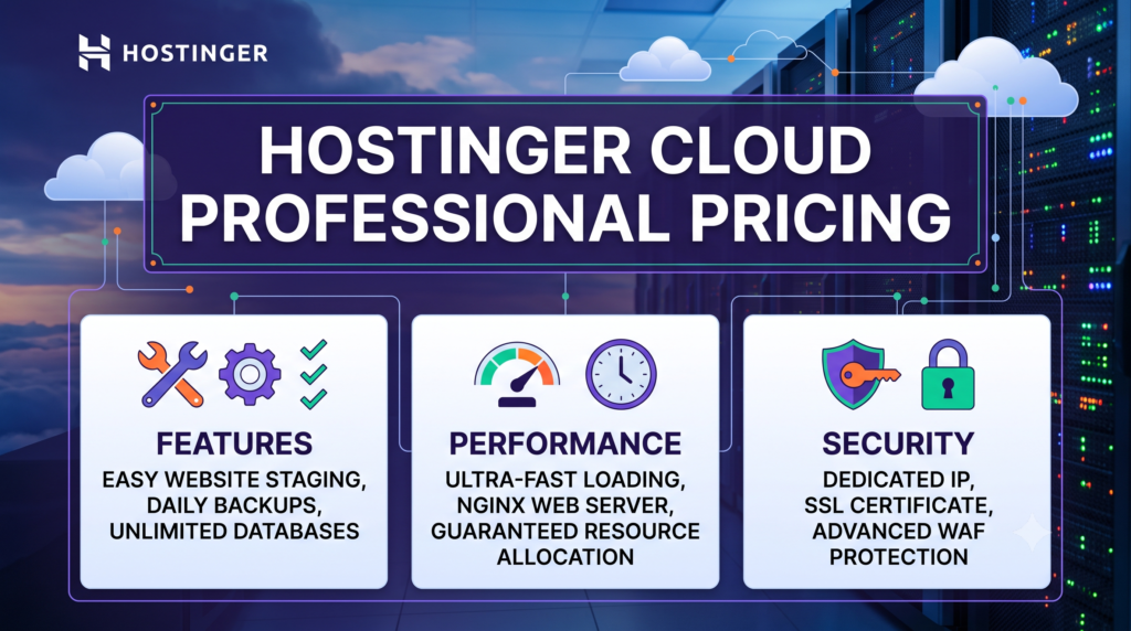 Hostinger Cloud Professional pricing