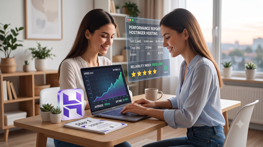 Hostinger hosting speed test