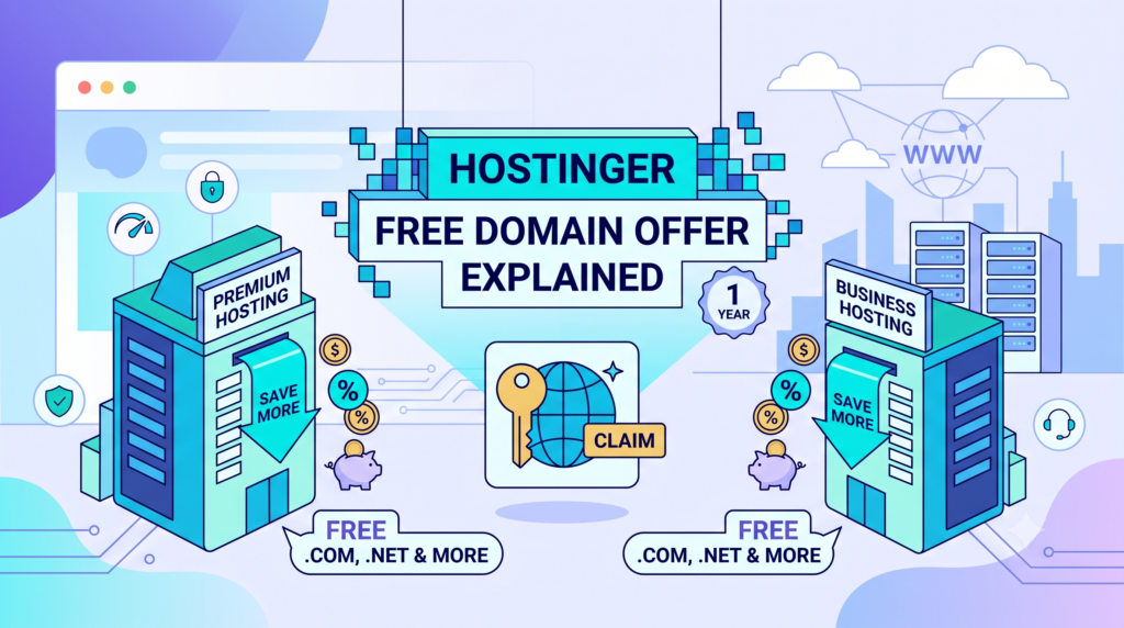 Hostinger Free Domain Offer