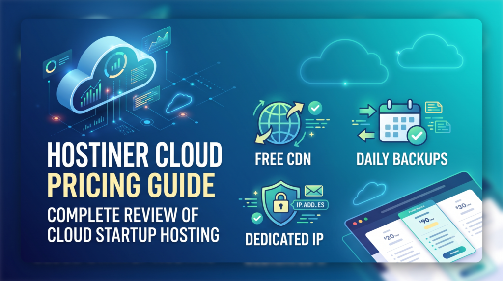 Hostinger Cloud Startup pricing