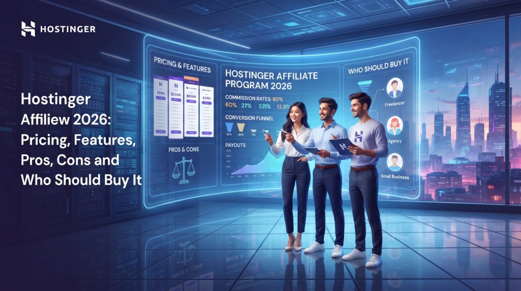 Hostinger Affiliate Review