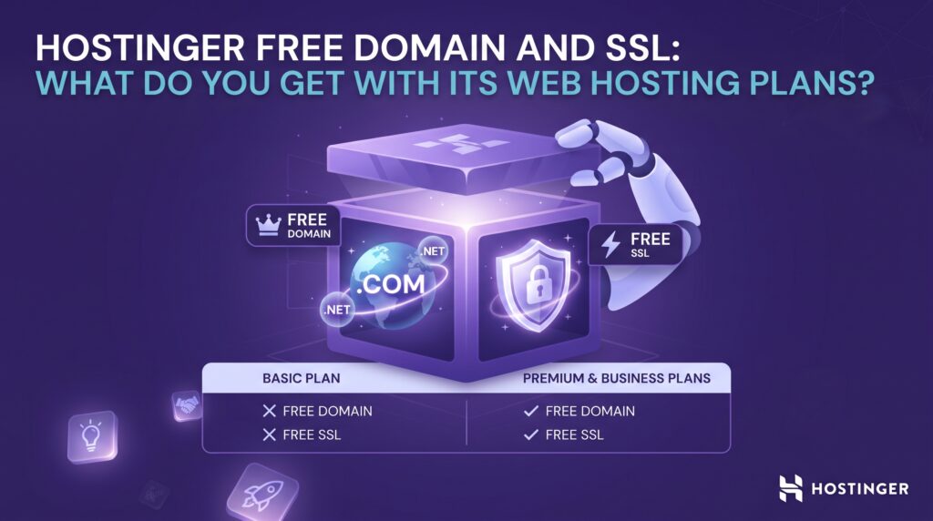 Hostinger free domain