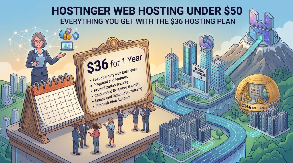Hostinger web hosting under $50