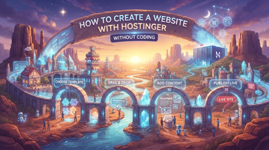 Hostinger without coding