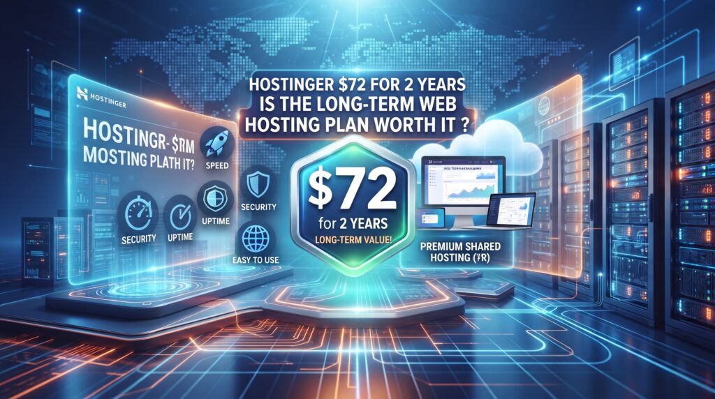 Hostinger $72 for 2 Years