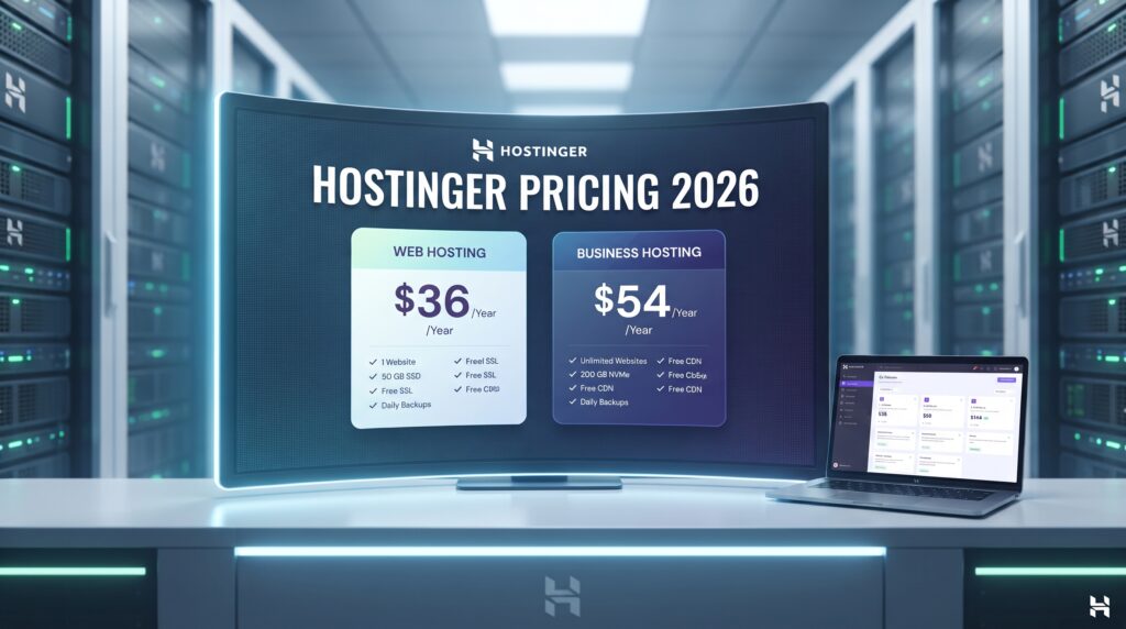 Hostinger Pricing