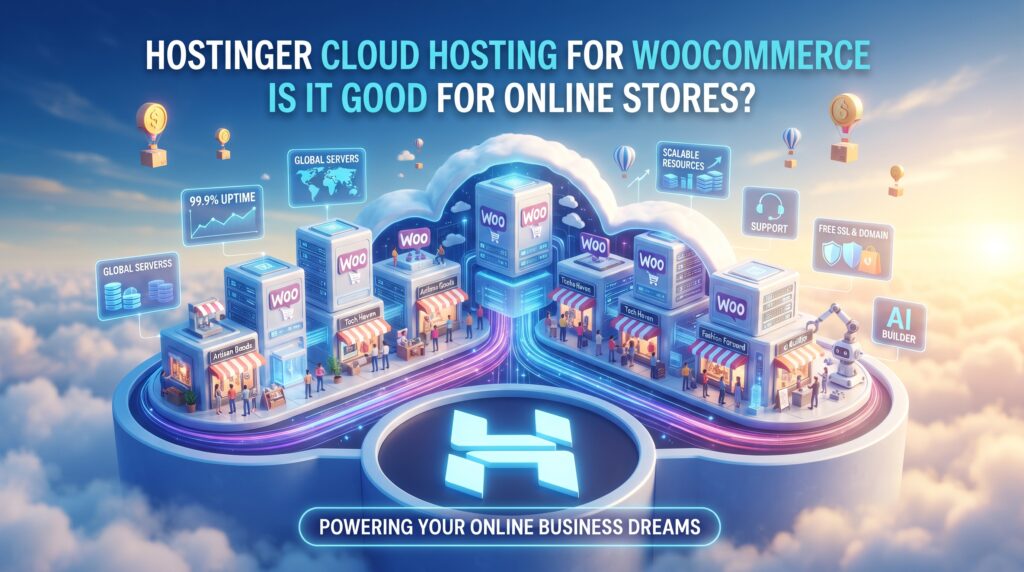 Hostinger Cloud Hosting for WooCommerce