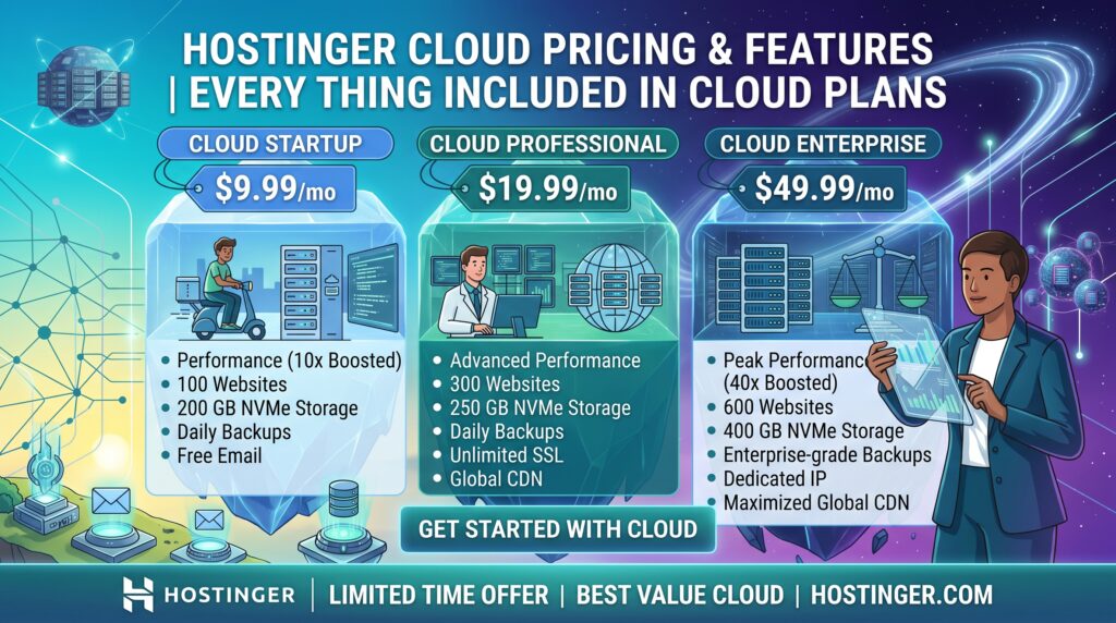 Hostinger Cloud Hosting Pricing