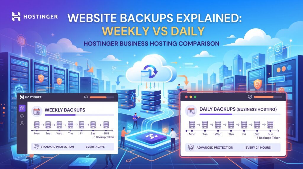 Hostinger backups