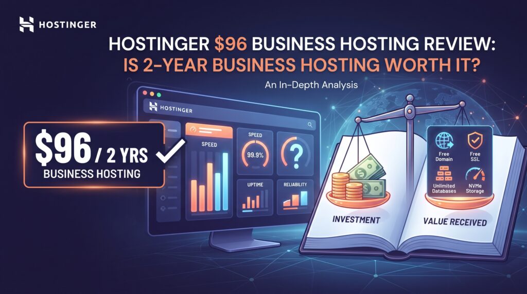 Hostinger $96 Business Hosting