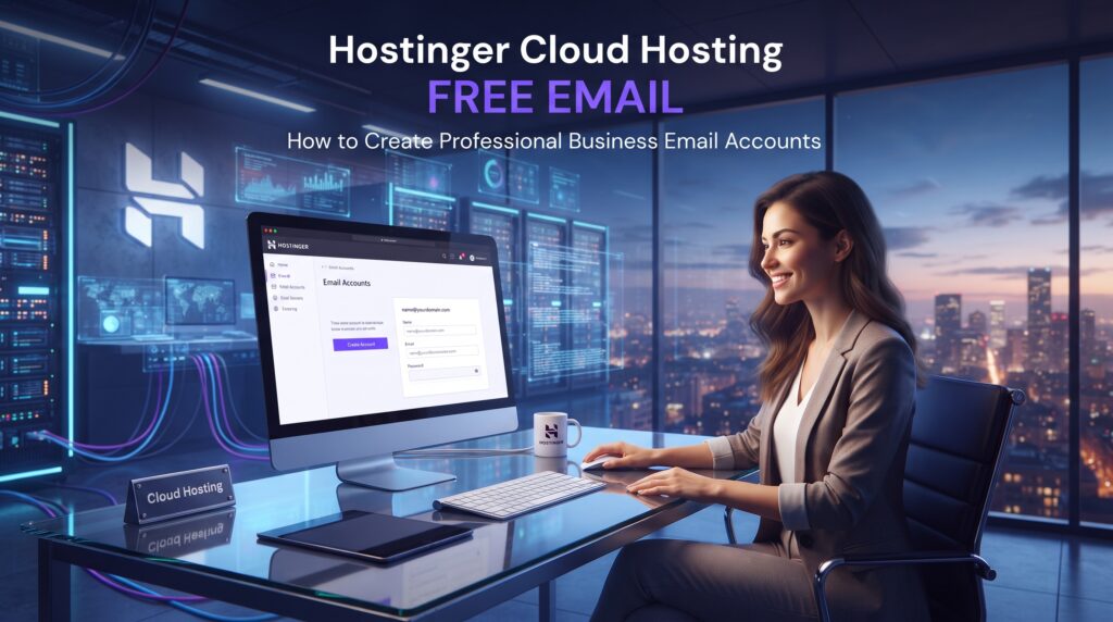 cloud hosting free email